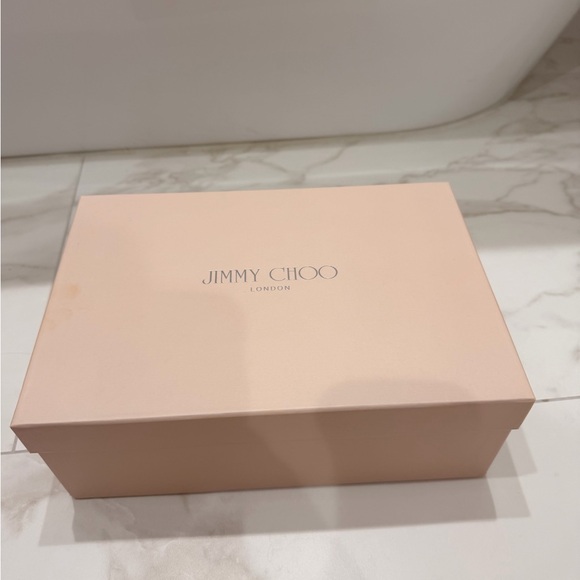 Jimmy Choo Glittering Gold Heels - Picture 6 of 7